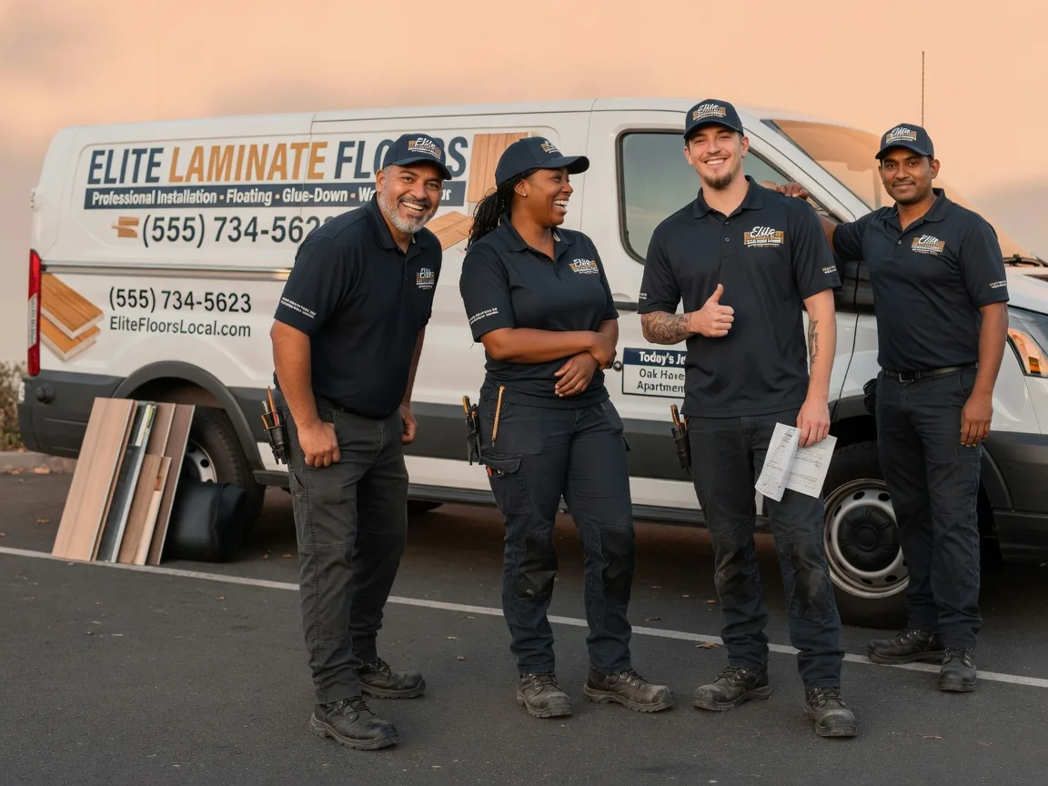 Laminate flooring installation company in Penn, ND
